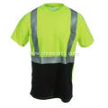 Men's Hi Vis Black Bottom Work Shirt